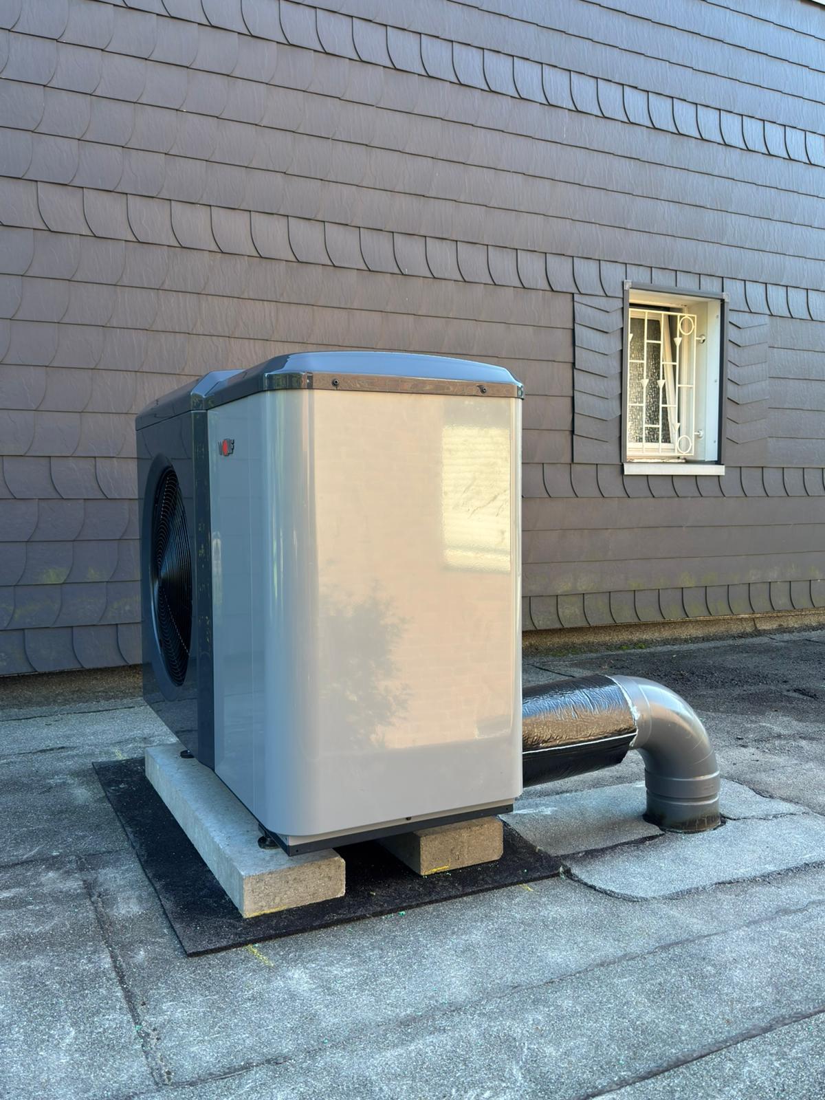 Wärmepumpe — Installation